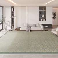 Tapis de sol moderne antidérapant en bambou tressé de couleur unie JINRUI pour la maison, le salon de thé japonais, la table basse et la chambre à coucher