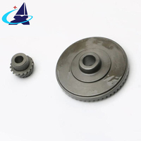 Ensemble d'engrenages coniques HYX à 4 trous pour meuleuse d'angle Bosch GWS20-180 GWS20-230, pièces de rechange pour outils électriques