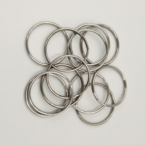 Anillos de Acero Inoxidable Redondos Divididos de 20 mm de Alta Calidad y Precio Económico para Llaveros - Product Image 3