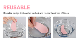 Masque pour les yeux en silicone de qualité alimentaire 100% OEM |   Traitement réutilisable des <span class=keywords><strong>cernes</strong></span> et des ridules |   Patchs sous les yeux avec logo personnalisé - Product Image 5
