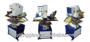 TJ-9 semi-otomatis pneumatik <span class=keywords><strong>Thesis</strong></span> Cover Foil Printing mesin Press panas Hardcover Foil Hot Stamping mesin cetak - Product Image 2