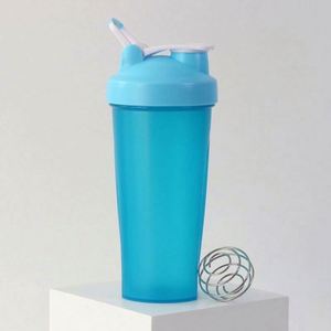 Custom Unisex Gym Sport Outdoor Drinking PP 600ML BPA-Free Protein <b>Shaker</b> Water <b>Bottle</b> with Mixer - Product Image 3