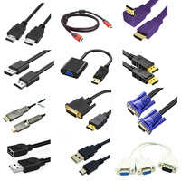 Solution d'affichage double écran, adaptateur USB 3.0 VGA, convertisseur vidéo 1080P, ordinateur de bureau, ordinateur portable, projecteur, HDTV, PC, 4K, 8K, PVC plaqué or