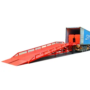 Xinjianhao Rampas Para Trailer Adjustable Mobile Hydraulic Warehouse Loading Yard Ramp For Trucks