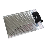 Correo de burbujas de plástico ecológico, bolsa de burbujas recubierta de aluminio personalizada, aislamiento térmico, en stock