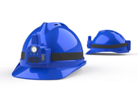 Casque de sécurité intelligent GPS 4G haute précision P19 avec capteurs de prévention des accidents pour les travailleurs du bâtiment