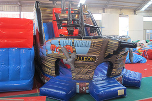 Toboggan gonflable WINSUN <span class=keywords><strong>Pirate</strong></span> Ship, toboggan gonflable commercial pour parc avec piscine à vendre /sports /<span class=keywords><strong>jeux</strong></span> coloré - Product Image 4