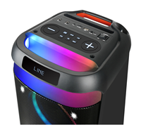 Livraison Gratuite – Subwoofer Karaoké Super Bass 6,5 Pouces pour Enceinte de Fête 40W avec Micro – Haut-Parleur Portable Haut de Gamme en Plastique avec Lecture USB