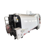 Camion compacteur de déchets hydraulique de 12 mètres cubes, assemblage de la partie supérieure, personnalisé en usine