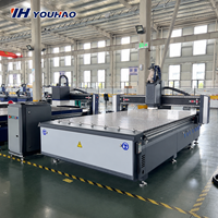YOUHAOCNC Prix pas cher 4x4 4x8 5x10ft gravures sur bois cnc 1325 routeur bois 3 axes cnc routeur kit pour contreplaqué aluminium et acrylique