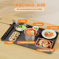 Performance fiable pliable électrique plateau chauffant tapis fournisseur chinois fête nourriture garder au chaud pour les fêtes Buffet