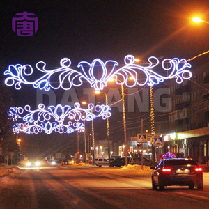 Festive Road Crossing <b>Light</b> Installation for Christmas Market City Street and Commercial Area Decoration - Product Image 6
