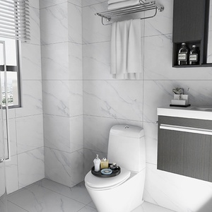 Trong kho 600x600 mét nhà máy bán buôn Trắng Porcelain Tiles tráng men sàn gạch phiến đá cẩm thạch đánh bóng gạch - Product Image 4