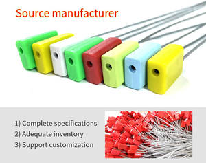 Scellé de sécurité jetable à serrage progressif anti-effraction pour conteneurs, camions et fourgons - Product Image 4