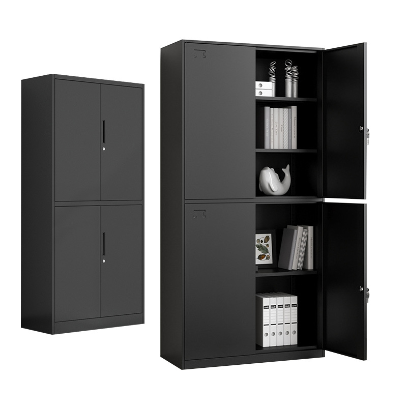 metal office storage file cabinet 4 door metal filing cabinet Steel Cupboard with 4 Shelves