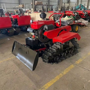 Mini Tractor Diesel <span class=keywords><strong>de</strong></span> Bajo Perfil, 2 Cilindros, 4x4, con Motor <span class=keywords><strong>de</strong></span> 19HP, Micro Cultivador y Rotocultivador - Product Image 5