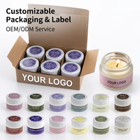 Meilleures ventes - Mini bougies romantiques et élégantes dans des verres décoratifs - Bougies de luxe pour cadeaux et mariages