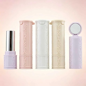 Contenitore per Rossetto <span class=keywords><strong>Vintage</strong></span> con Tappo a Scatto e Specchio, Colori Pastello, Personalizzabile con Logo, Confezione per Trucco - Product Image 3