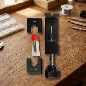 ชุดเครื่องมือเจาะเครื่องประดับ SUNTOOLS/STIPL พร้อมอุปกรณ์ถอดโซ่เหล็กแบบไม่สม่ำเสมอ 2 ระดับ สำหรับซ่อมนาฬิกา DIY - Product Image 6