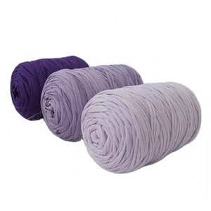 Grosse Bobine de Fil Fantaisie en Coton et Fibre de Polyester de 400g pour Chemises, Sacs en Crochet Tissés à la Main et Fils T-shirt - Product Image 1