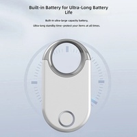 Dispositif anti-perte et anti-chute, alternative à l'Airtag, certifié MFi, compatible avec la fonction Localiser, traceur GPS pour voiture, batterie 240 mAh, logo personnalisable