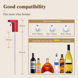 2025 New Arrival <strong>Portable</strong> Automatic Cold Wine <strong>Dispenser</strong> Electric Battery Powered Plastic Red Wine <strong>Dispenser</strong> for Household RV Use - Product Image 3