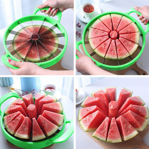 Affettatrice e trituratore <span class=keywords><strong>di</strong></span> frutta in metallo da 12 pezzi per melata anguria melone ananas <span class=keywords><strong>limone</strong></span> e verdure <span class=keywords><strong>di</strong></span> tutti i giorni - Product Image 2