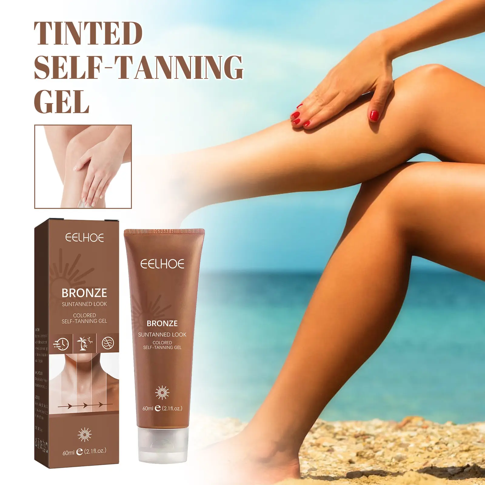 Private Label Sunless Self Tan Water Mist Extra Donkerbruine Tanning Spray Groothandel Olie Tanning