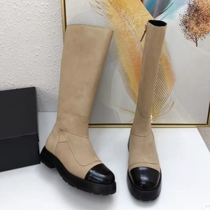 รองเท้าบูทผู้หญิงแฟชั่นทรงยาว คุณภาพสูง กันลื่น สีดำ หนังแท้ บูทยาวเหนือเข่า ขายดี รองเท้าบูทสูงถึงต้นขาสำหรับผู้หญิงและเด็กผู้หญิงสำหรับงานปาร์ตี้ - Product Image 5