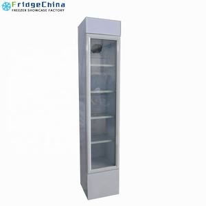 Congélateur vertical commercial OEM SD105L 105L avec porte vitrée, mince, à température unique, pour présentation de glaces, réfrigérant R290 -25°C - Product Image 4