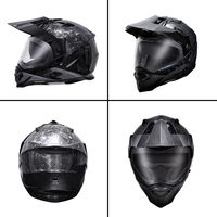 Casques de moto d'aventure MX313, haute résistance, légers, en fibre de carbone 12K, certification ECE22.06, pour homme