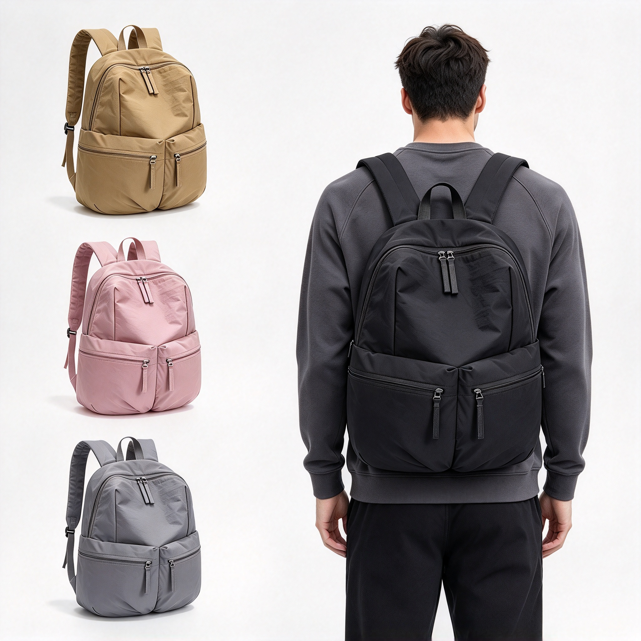 Waterproof Lightweight Large Capacity Multi Pocket Backpack