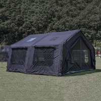 Grande tente d'ouverture automatique d'air gonflable de 13.2 mètres carrés pour le camping de famille