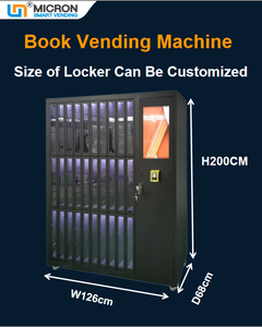 Casillero Inteligente, Tienda Automática de Autoservicio, Máquinas Expendedoras Inteligentes con Pantalla Táctil para Libros en Venta - Product Image 2