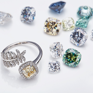 4X4-12x2mm Holycome D VVS1 Lose Edelsteine Natürliche Farbe Kissens chliff Mossinat Diamant Test Positive Lieferanten fabrik - Product Image 4