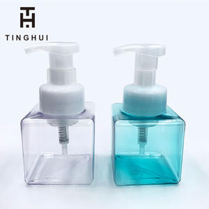 Dispensador de Jabón Espumoso Recargable, Botella de Plástico Vacía de 450 ml con Bomba para Jabón Líquido para Manos, para Baño, en Oferta - Product Image 4