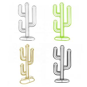 <span class=keywords><strong>Distributeur</strong></span> de capsules de café <span class=keywords><strong>Nespresso</strong></span> en métal à pièces double face avec support de rangement pour dosettes de café Cactus Design - Product Image 5