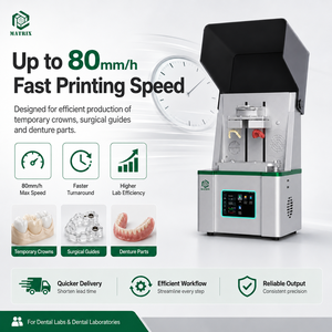 EU New <b>Compact</b> Dental 3D <b>Printer</b> with Dual Extruder for Laboratory Use 9K LCD Resin Technology High Accuracy & Fast Printing - Product Image 1