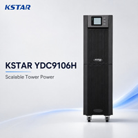 Kstar YDC9106H 6000VA/5400W Onduleur à double conversion en ligne, PF=0.99, Charge intelligente, Entrée large plage de tension, Pour le secteur public, financier