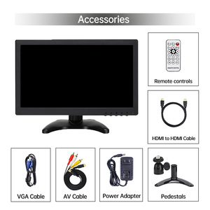 13.3 Inch High Definition 1920*1080 Resolution IPS <strong>LCD</strong> <strong>Car</strong> Headrest <strong>Monitor</strong> with AV/BNC/VGA/HD-MI/USB New for <strong>Desktop</strong> PC Usage - Product Image 6