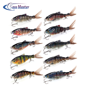 Basse maître Grand Jeu Shad Leurres de pêche Articulés Swimbait Pesca Pêche Leurres <span class=keywords><strong>brochet</strong></span> thon <span class=keywords><strong>leurre</strong></span> - Product Image 3