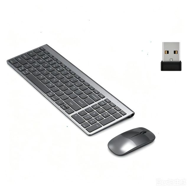 Tri-mode 2.4G Multi-Connection Wireless Keyboard and Mouse Set Ergonomic Rechargeable Kit