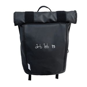 กระเป๋าเป้จักรยานพับได้ <span class=keywords><strong>Brompton</strong></span> 3SIXTY <span class=keywords><strong>ราคา</strong></span>โรงงาน กันน้ำ มีซิปด้านข้าง พร้อมที่วางขาตั้ง สำหรับปั่นจักรยาน - Product Image 1
