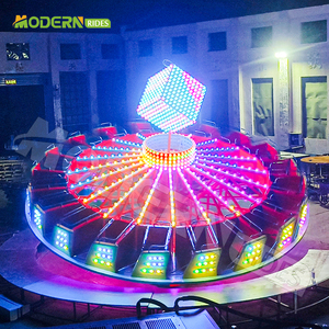 Atracciones de Plataforma Giratoria Voladora, Atracción de Luna Park, Equipo de Diversión con Certificación CE, Atracciones de Feria de Carnaval - Product Image 3
