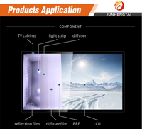 JHT CKD TV LCD LED 43 "4K, dengan sistem penerima PAL kabinet hitam definisi HD untuk Afrika Selatan