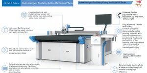 Máquina de Corte de Material Flexible Compuesto para Cajas de Cartón Corrugado y Cojines de Asiento de Tela Suave - Product Image 3
