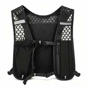 Sac de course à dos double ultra-léger et respirant en polyester, idéal pour le marathon, la course en trail et les activités sportives en extérieur – Le plus vendu - Product Image 3