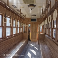 Tramway électrique vintage pour passagers, train touristique, véhicule ferroviaire, jauge personnalisée, directement de l'usine
