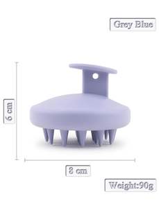 Cepillo Masajeador de Silicona para el Cuero Cabelludo, Cepillo para Masaje con Champú para Cabello Grueso y Fino - Product Image 2